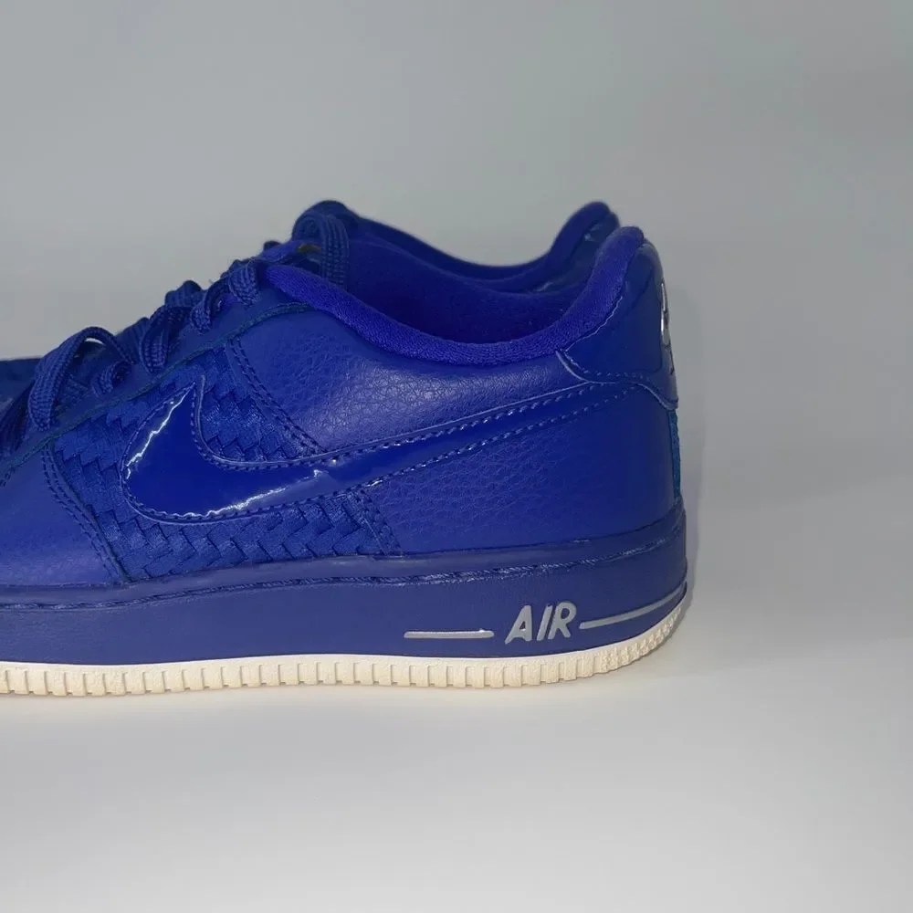 Nike Air Force 1 Low Woven 07 LV8 Concord Blue Women Size 6.5 Youth‎ 5